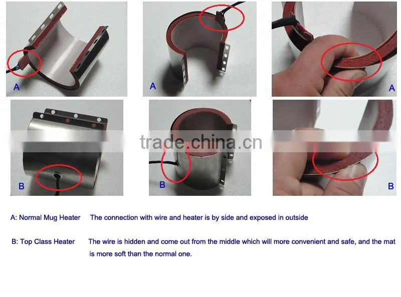 Silicone Rubber 11oz Mug Heater Heat Element