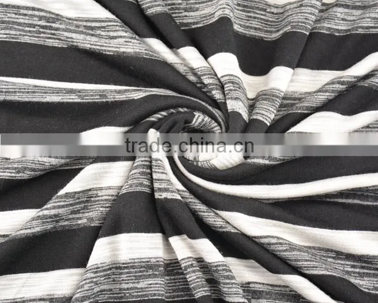 Jiufan Textile polyester and rayon jersey fabric rolls coarse knit fabric