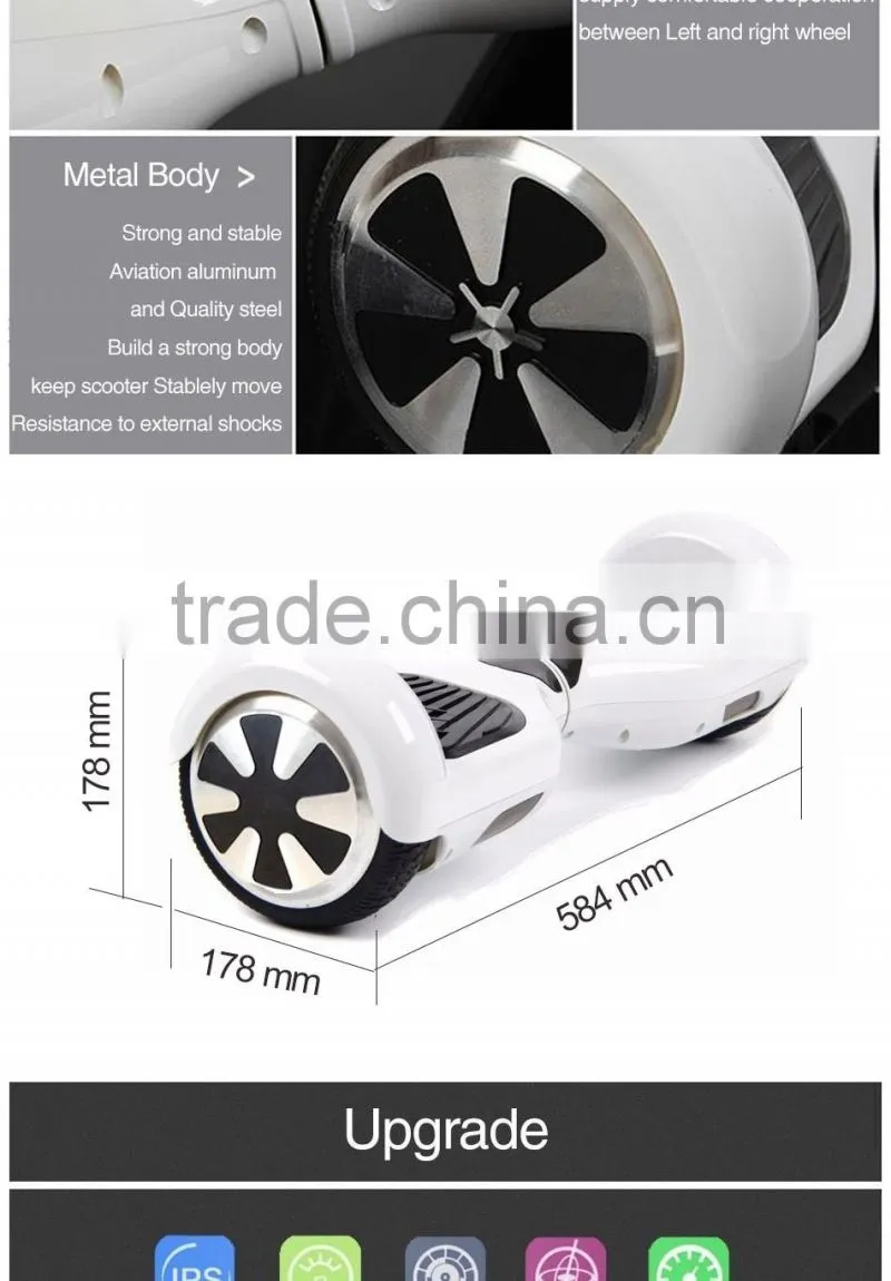 High Quality OT China Factory Price Wholesale OEM 6.5 inch balance scooter