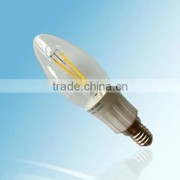 2015 Newest Design Hot Sale 6w 8w LED Filament Bulb , Dimmable LED Filament Lamp Led Bulb