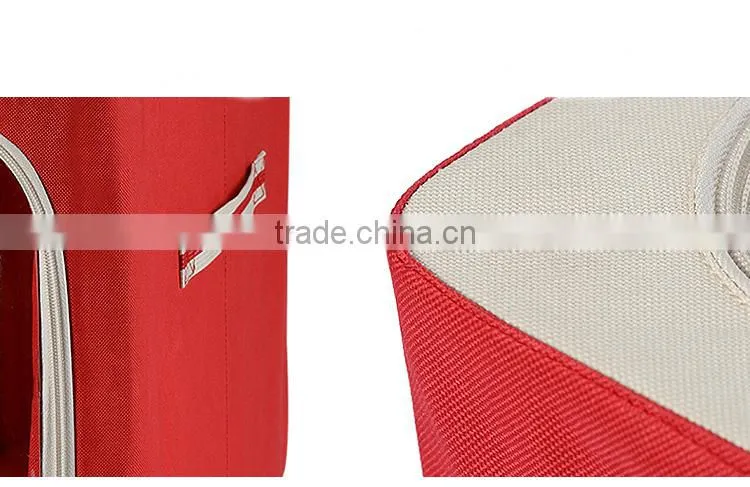 Foldable and waterproof book food underwear toy storage plastic box of christnas for kids