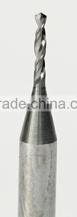 Soild spiral downcut router bits