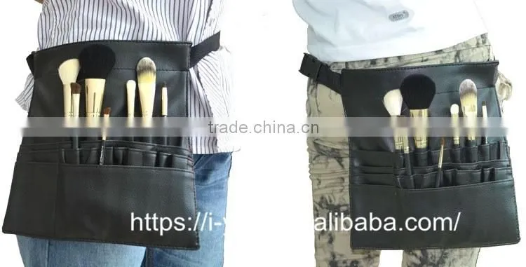 22pcs brush large capacity PU confining makeup bags, purses