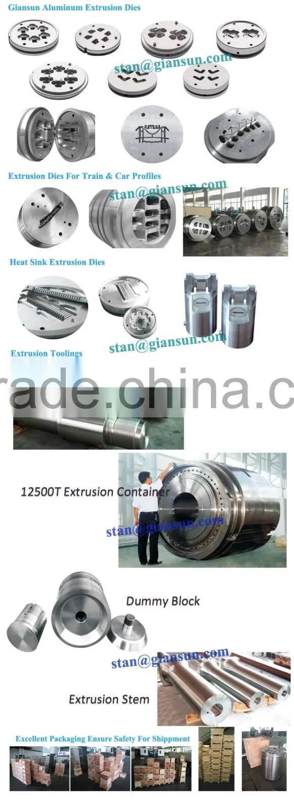 extrusion stem