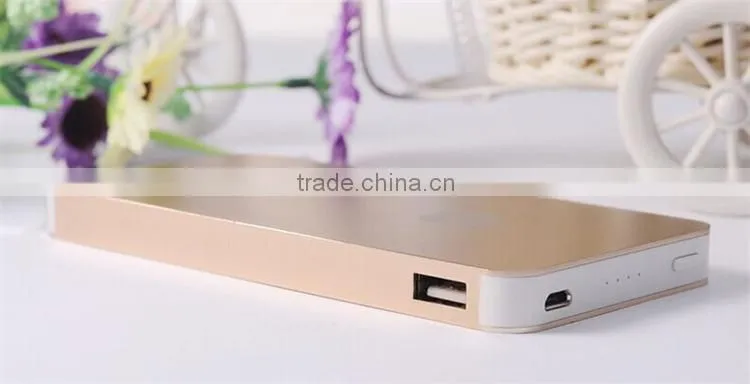 portable power bank 5800mah@ li-polymer 8000mah power bank