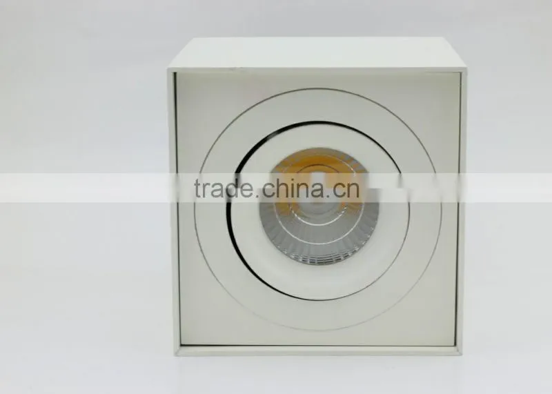 hot sale adjustable modern 9w surface mount round led ceiling light fixture