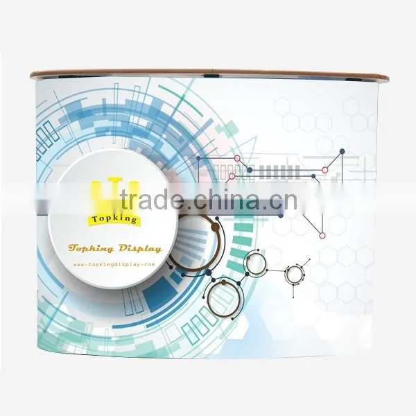 High Quality Wood Board Promotion Table/Exhibition Desk/Pop up Counter/Promotion Counter for Display Stand