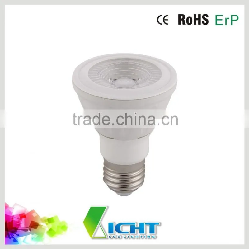 plastic par20 8W 620lm dimmable led spotlights