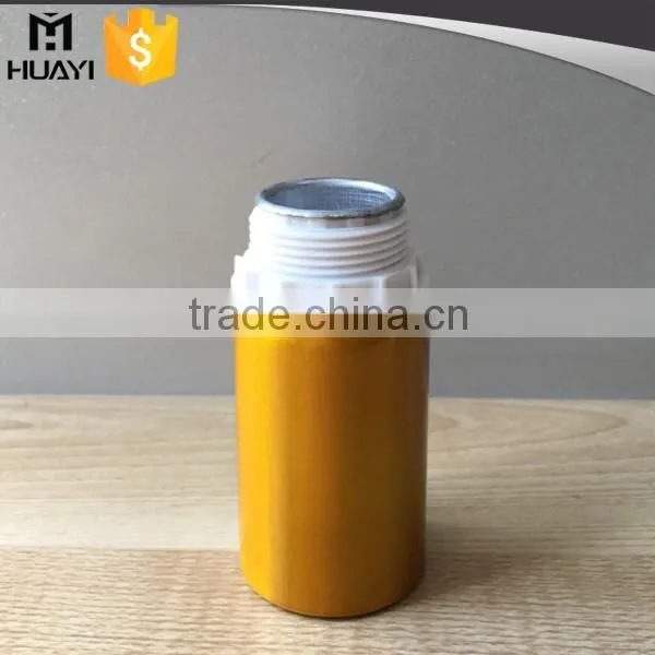 30ml yellow aluminum bottle for oil