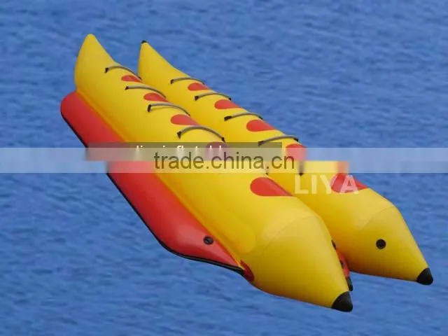 Best sale 3 Passengers In Line Commercial inflatable banana boats
