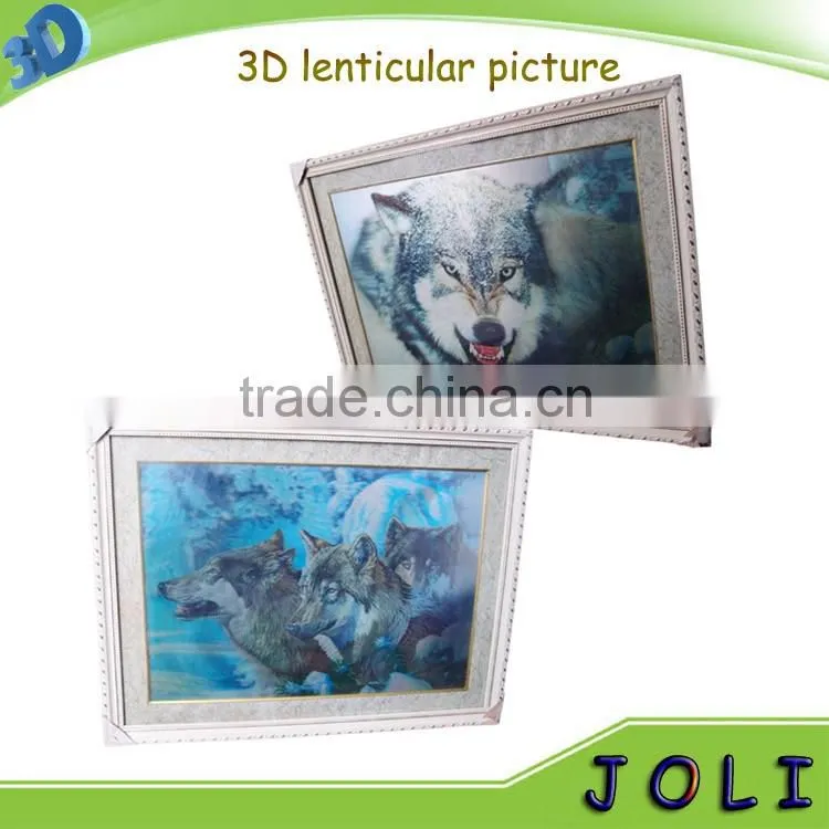 hot sale 3d flip pictures 3d lenticular picture,3D changing picture