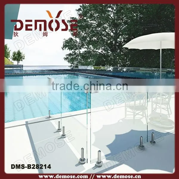 glass pool fencing / stainless steel swimming pool handrail