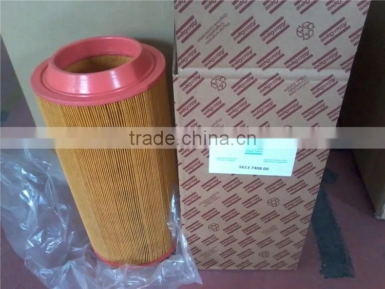 Atlas copco air filter cartridge 1613740800 for air compressor