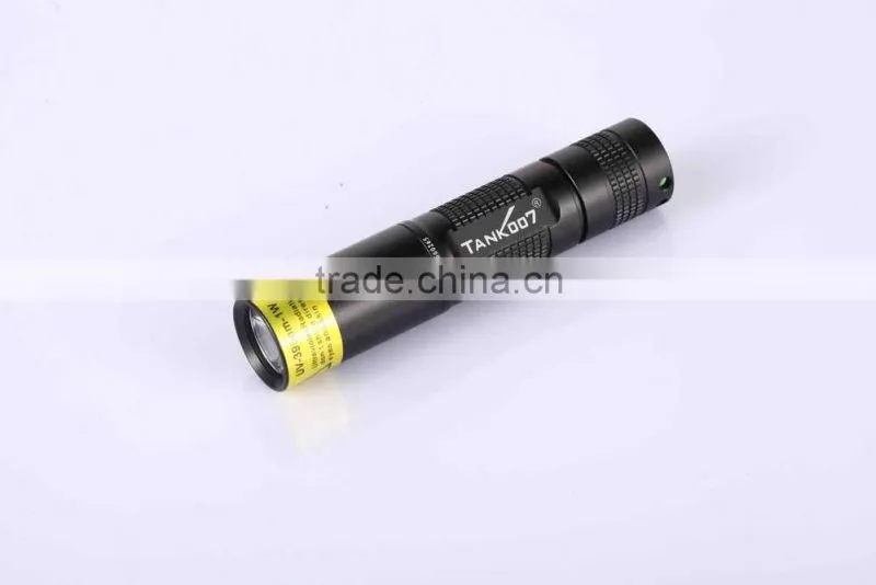 Extremely high performance 365nm UV Flashlight from China NO.1 UV flashlight manufacturer Tank007