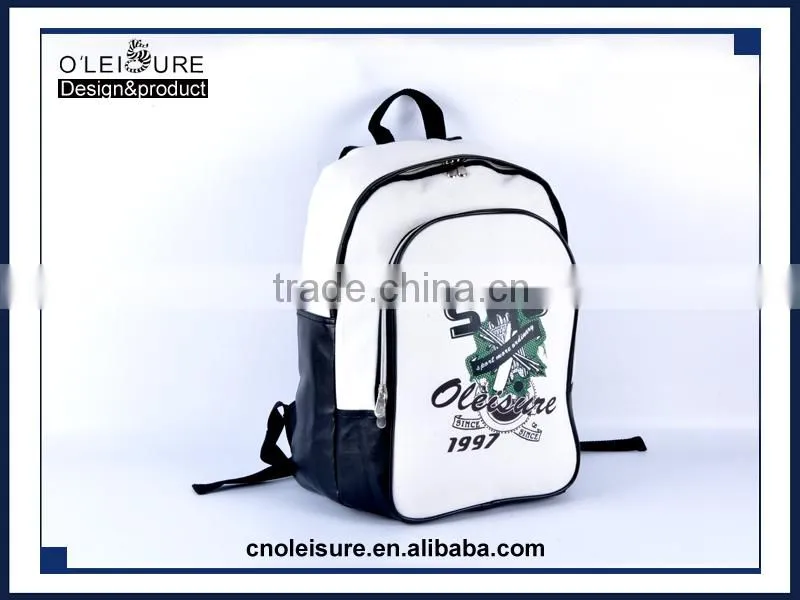 Leather satchel mens canvas backpacks rucksack backpack