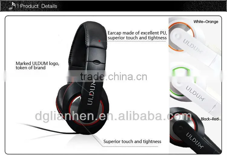 Headphones ULDUM Hot Studio Headphones