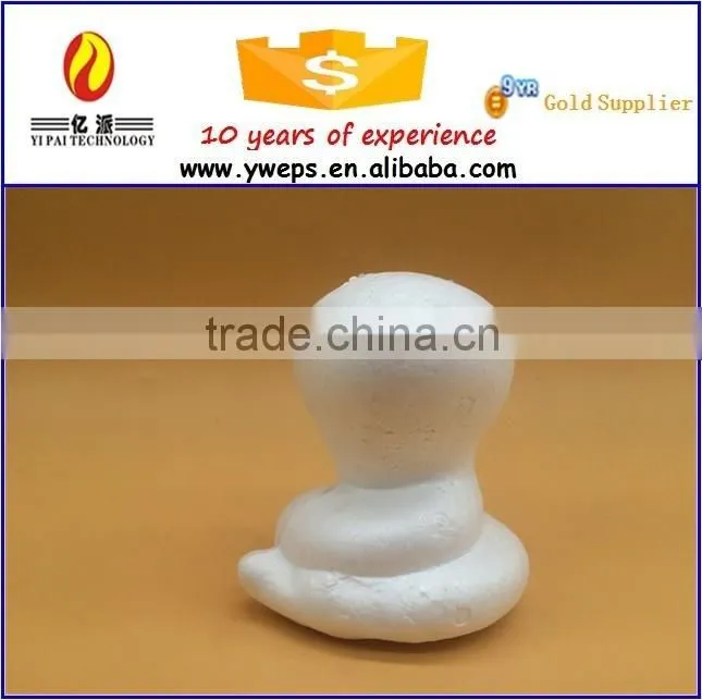 Polystyrene foam diy painting toy for kids/ Diy foam animal toy for sale