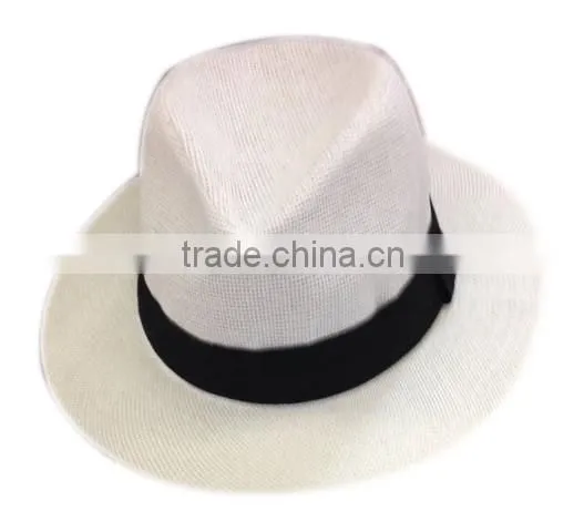 High Quality Custom Paper Panama Straw Hat For Sale