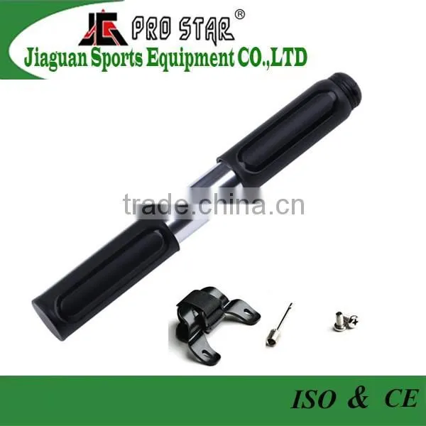 Portable bicycle tire Air Pump with hidden flexible hose