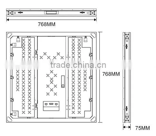 Video Display Function and Full Color Tube Chip Color led display module