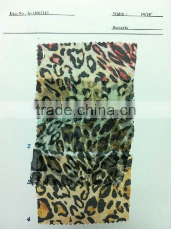US$ 1/M up Chiffon Print Fabric Textile Stock Stocklot:G-13062219