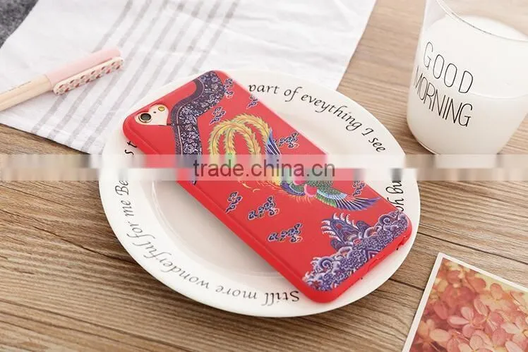 Hot selling silicone phone case/cute cartoon phone case for Iphone 6 6s