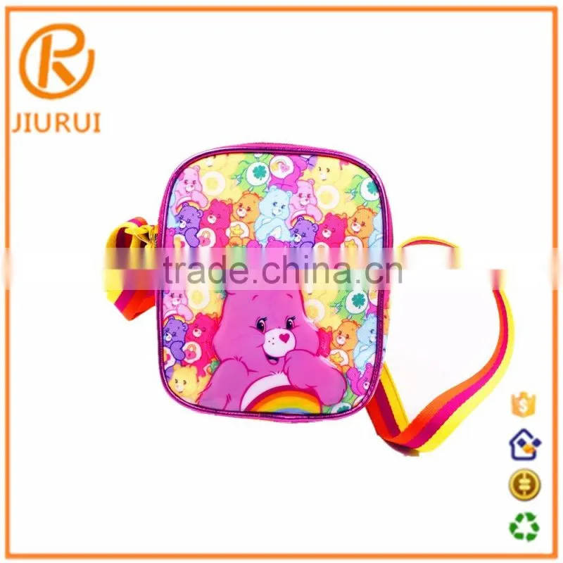 Fancy children bag, canvas cute cartoon wholesale little child school bag