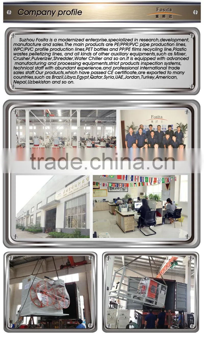 zhangjiagang PET bottle washling line with high capacity