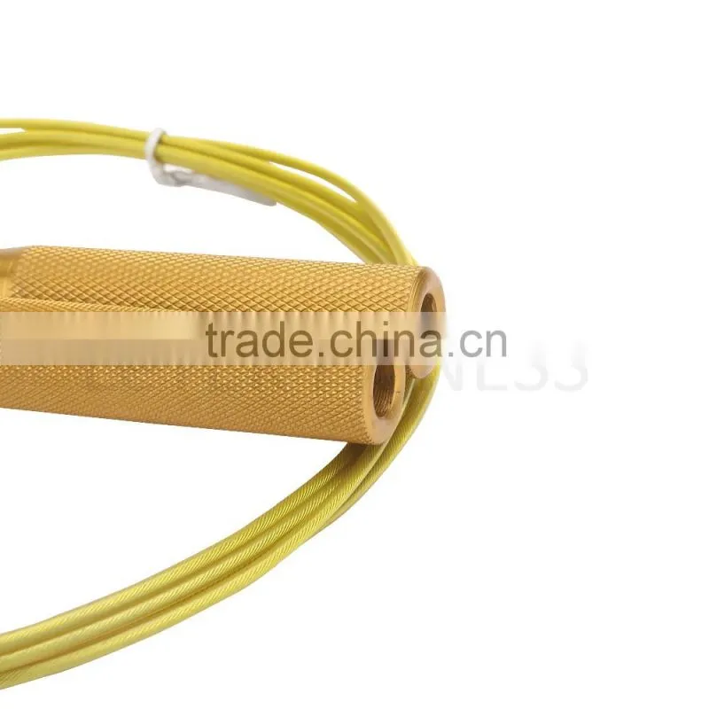 Alumunum Speed Jump Rope with Long Metal Bearing