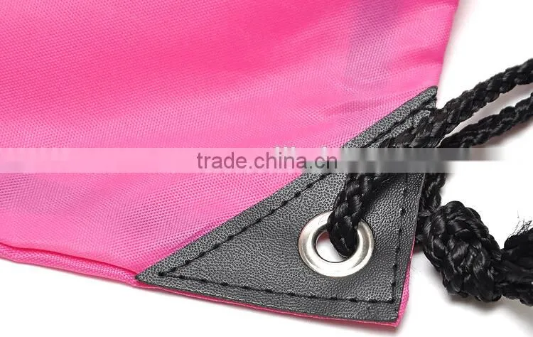 Manufactures 210D Drawstring Bag Drawstring Pouch Backpack Travel Bag