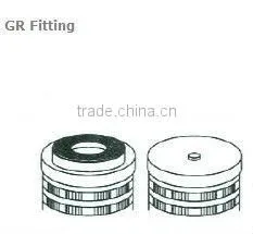 PP / cotton String wound type water filter element with fin / purifier Cartridge