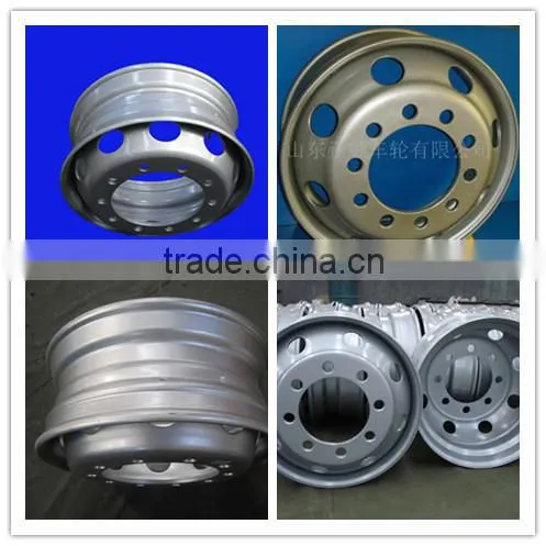 22.5*8.25 tubeless steel rim