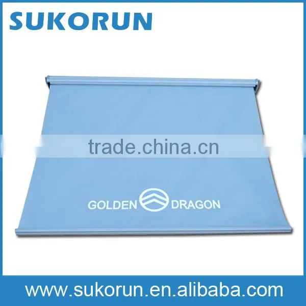 electronic bus sunshade