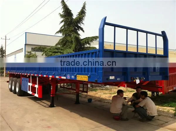 CIMC Double Coin Tyre Fuwa Axle Side Wall Cargo Truck Trailer Vietnam