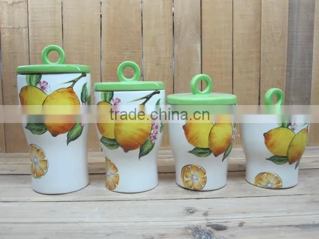 Mini kitchen spice rack jar set with wooden stand