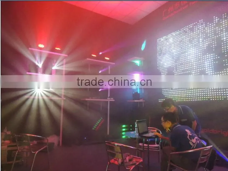 Audio,Theatre,Dance,Theatrical lighting Dancing floor mirror scan led 30w led light