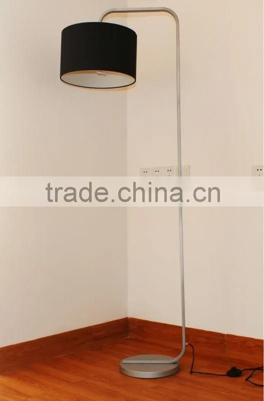 Hotel room furniture black wrought iron floor lamp,black wrought iron floor lamp,wrought iron floor lamp F1007