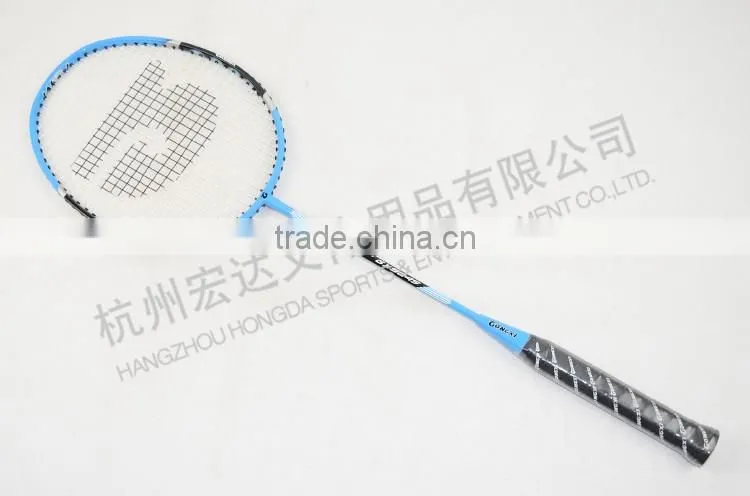 GX-9045 good design aluminium&carbon badminton racket wholesale/nano power badminton racket