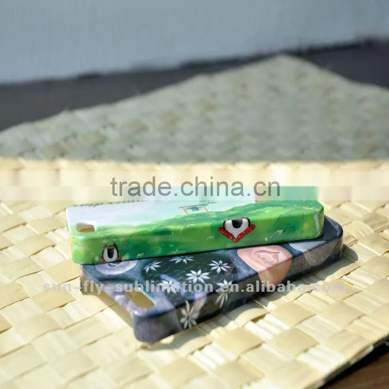 3d sublimation blank mobile phone case Sublimation Case for iPhone 5