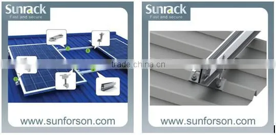 Wholesale pv panel structure for tin roof from China