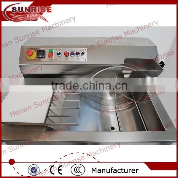 stainless steel chocolate tempering and moulding machine