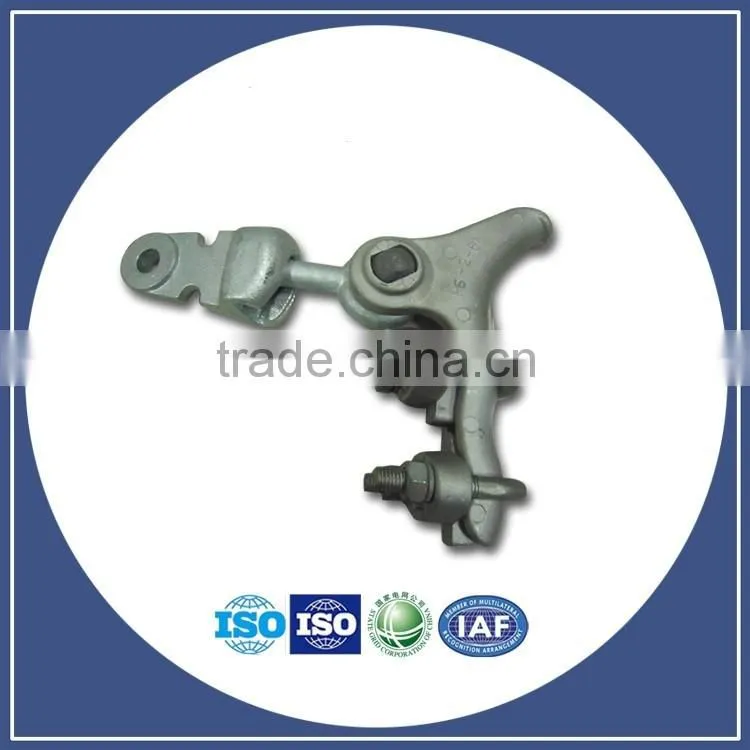 High Tension Cable Bolt Type Strain Clamp/dead-end clamp for overhead power line fitting