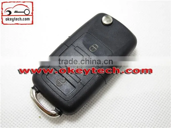 Okeytech vw key cover VW 3 buttons remote key cover for vw key