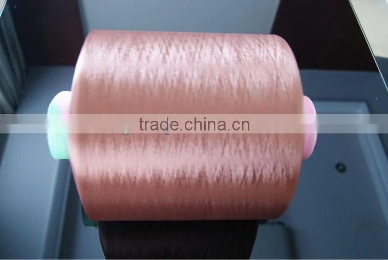 dope dyed spandex covered polyester yarn for knitting socks