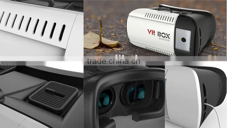 2016 top quality enchanced version vr glasses 3d vr headset 2nd generation for 4-6 inch smartphones