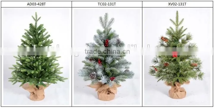 Christmas decoration fake tree single PE christmas tree