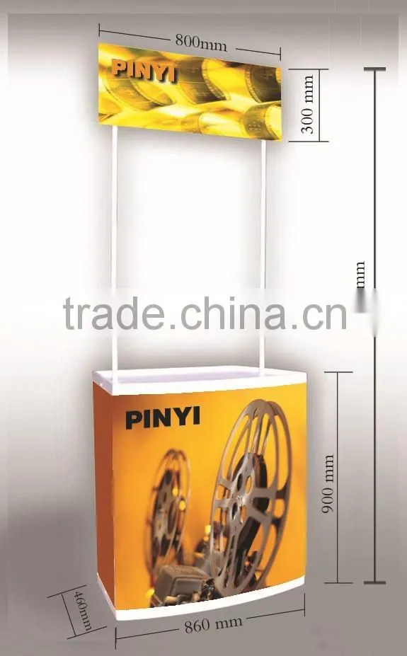 plastic foldable promotion table