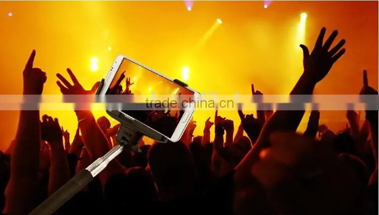 Selfie Stick Audio Cable Take Pole Handheld Self-Protrait Stick Wired Monopod for Samsung galaxy Note4 Charge free !!!