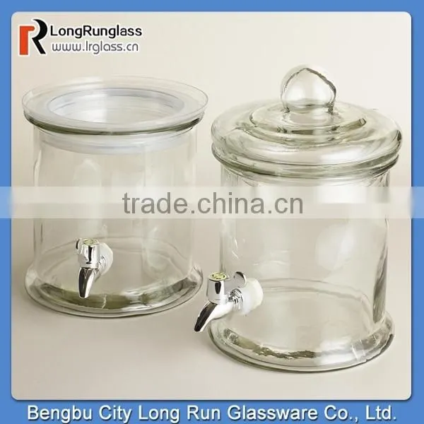 LongRun 56oz Glass Decanter with Wooden Stopper New Design Fancy Glassware Wholesale