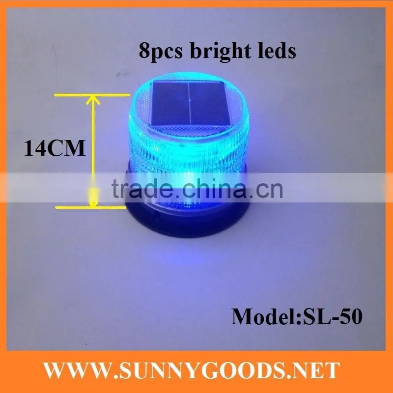 8pcs led solar powered blinking light
